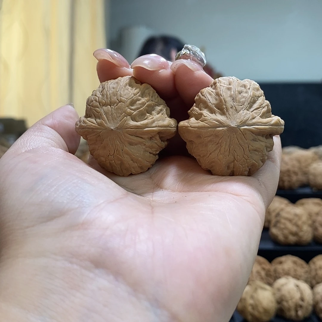把件文玩核桃37铁锤有黄