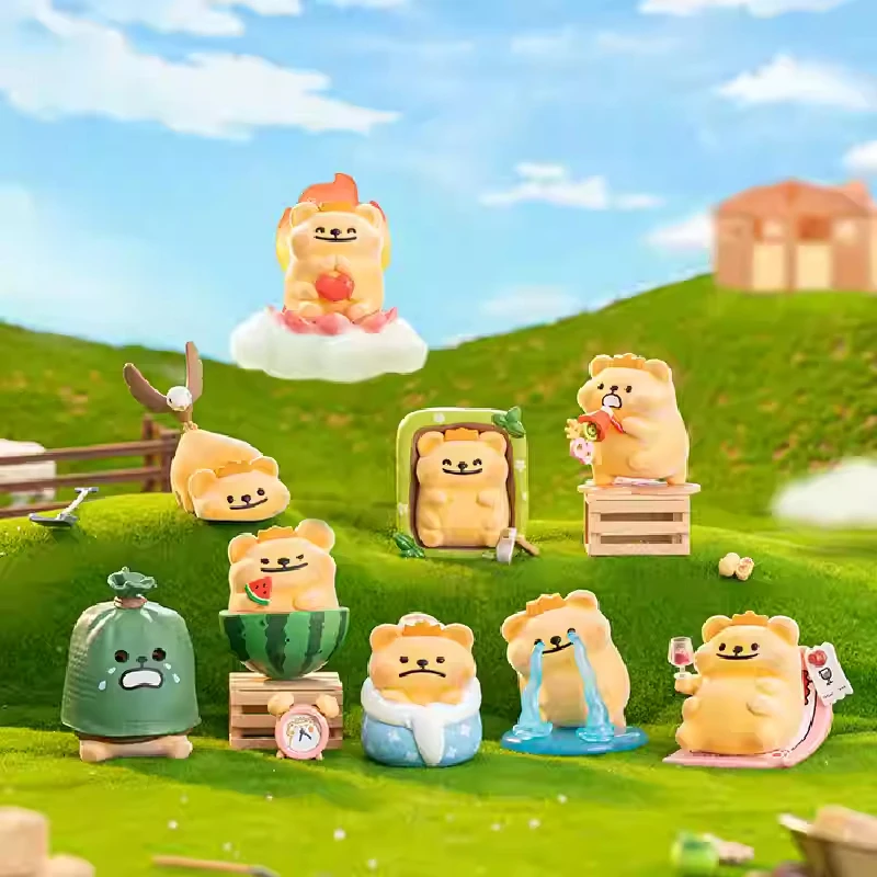 【李李拆盒】小熊虫Easy Life系列手办盲盒潮玩摆件搞笑礼物公仔