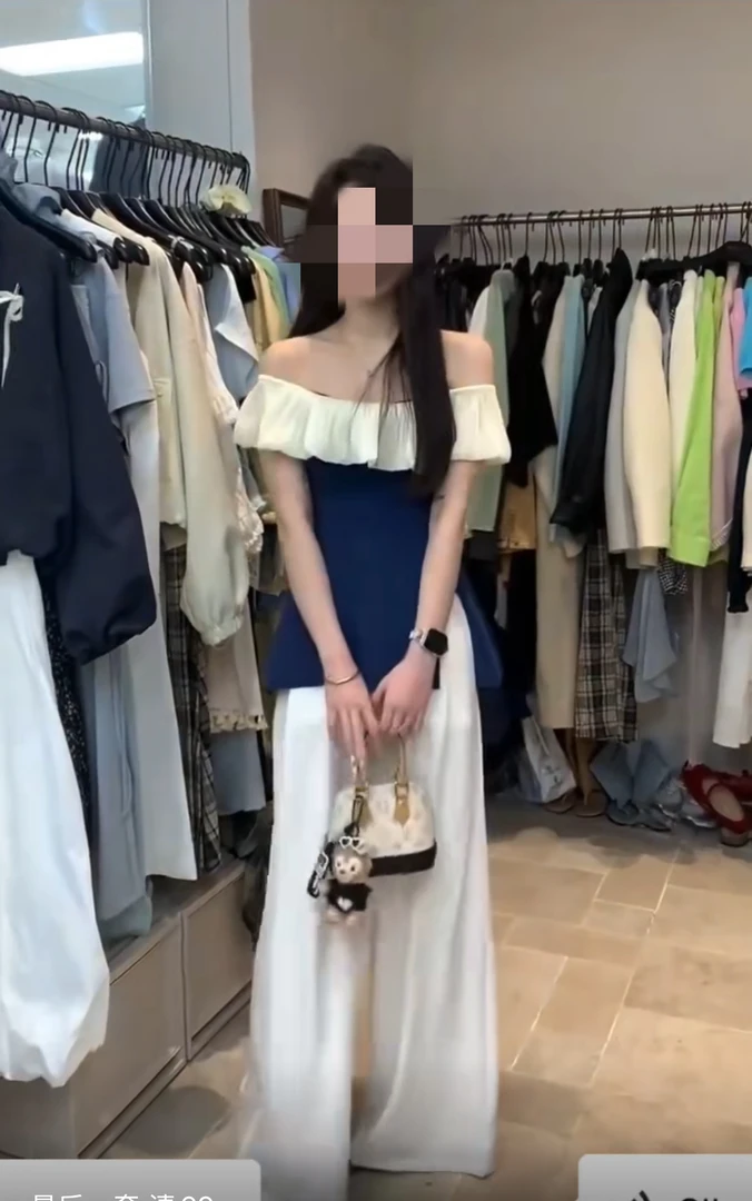 夏季女套头款无袖飞飞袖毛针织衫气质宽松丁达尔风