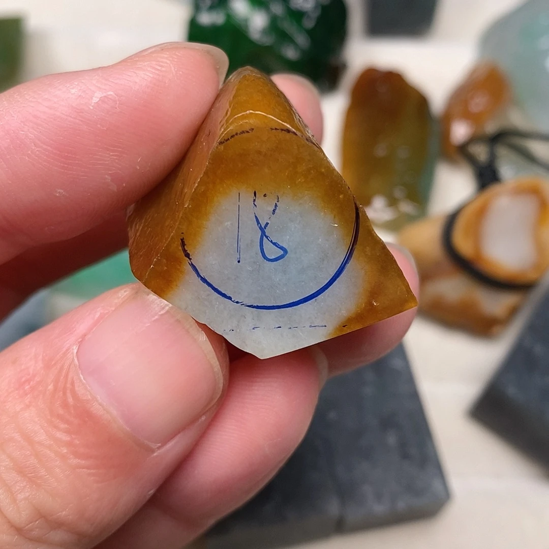 翡翠散珠天然缅甸翡翠A货