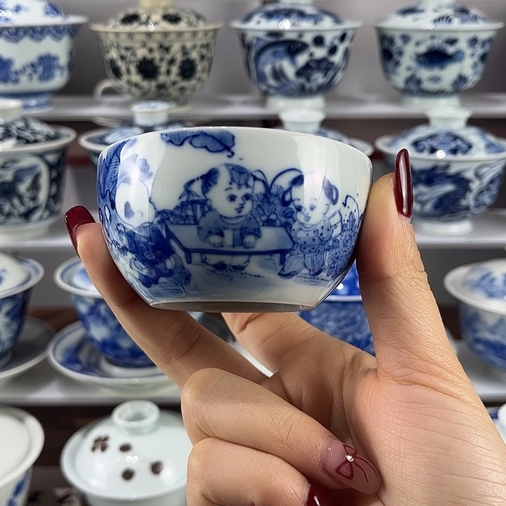 景德镇陶瓷溪山居手工制作