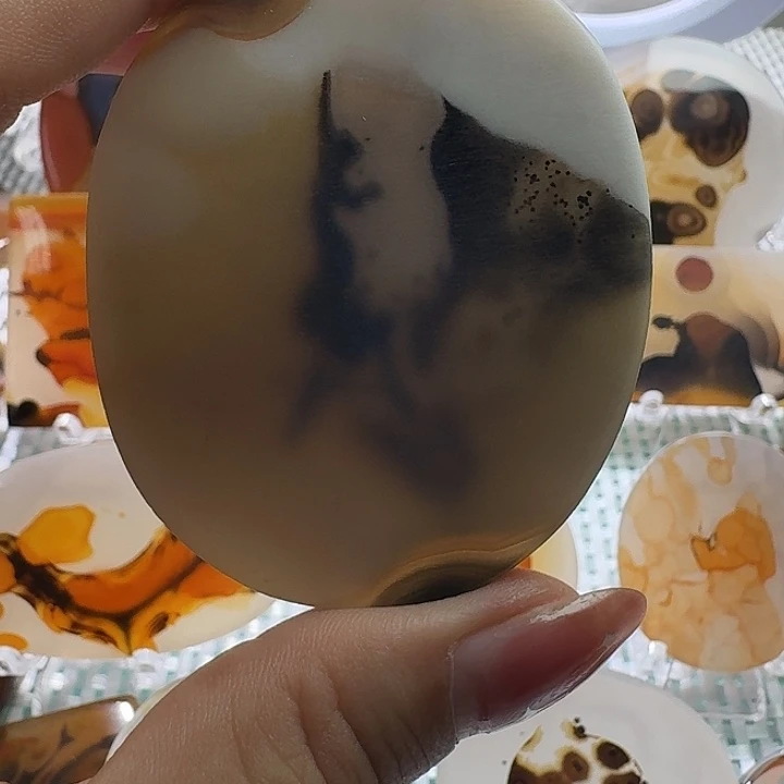 幸***星未镶嵌项链玛瑙/玉髓