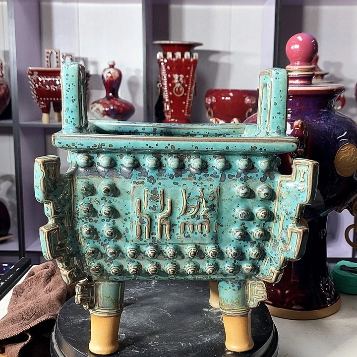 瓷片中国神垕精品钧瓷