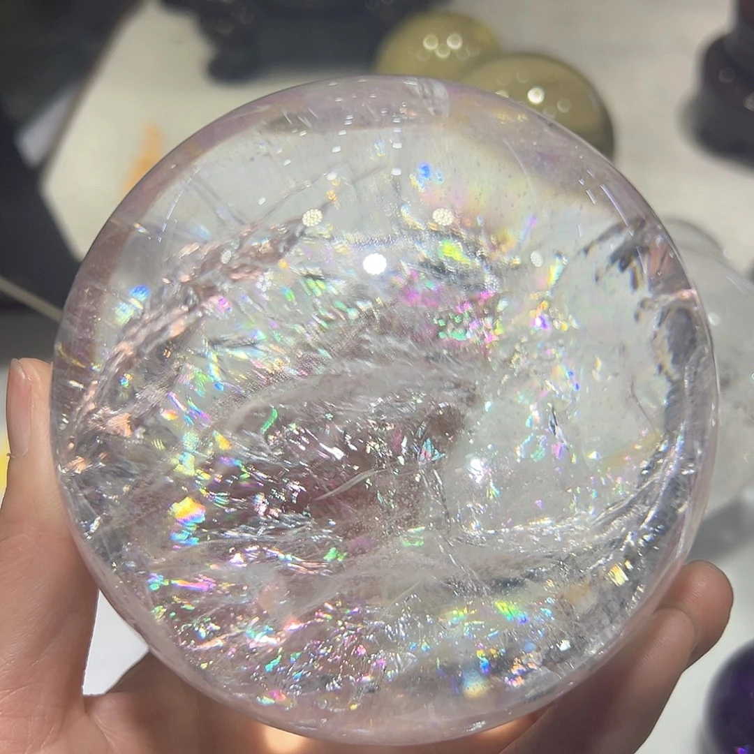 水晶水晶球摆件未镶嵌