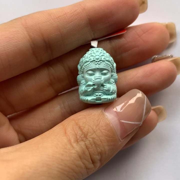 绿松石未镶嵌配饰