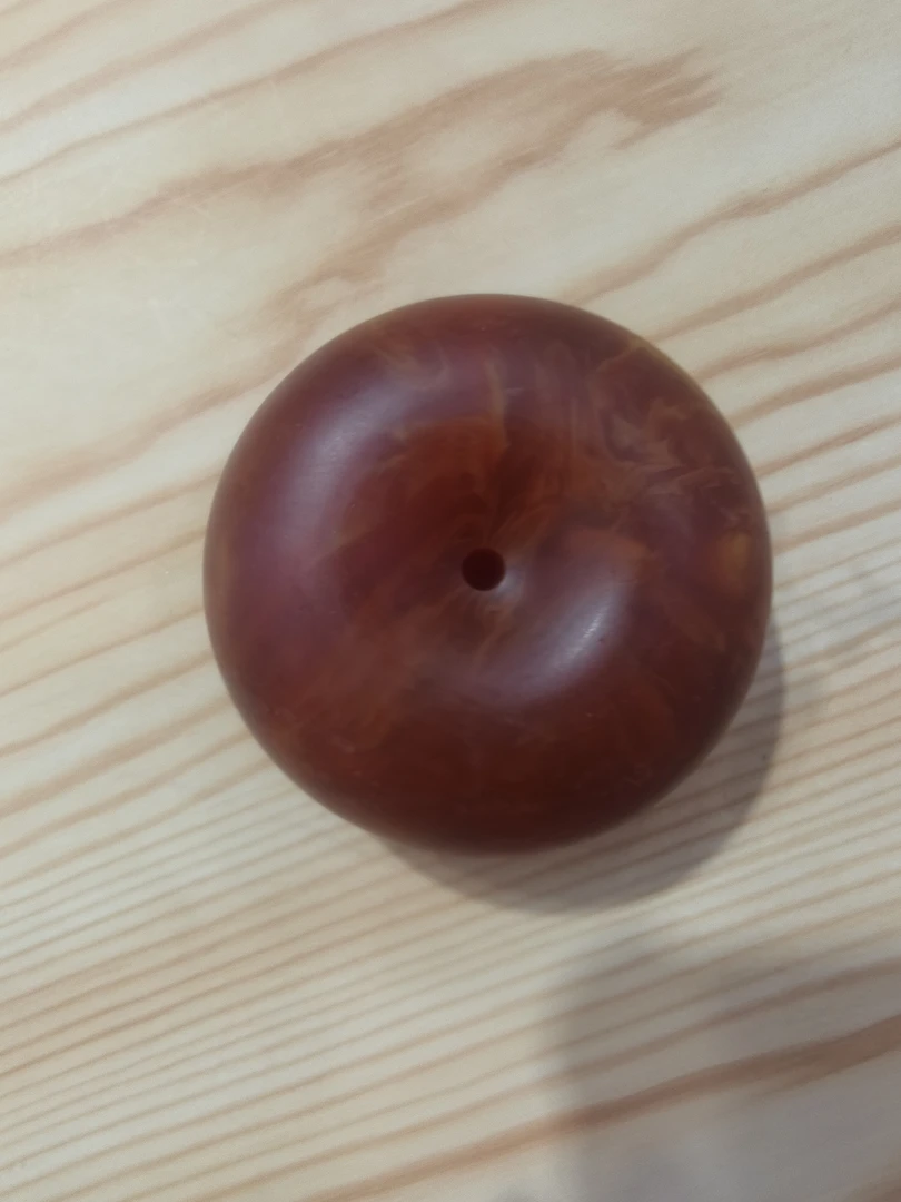 定制木块大红平安扣-4611