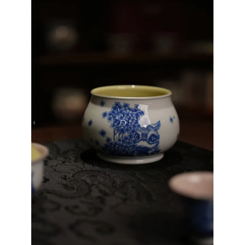 念物醒狮水洗一个