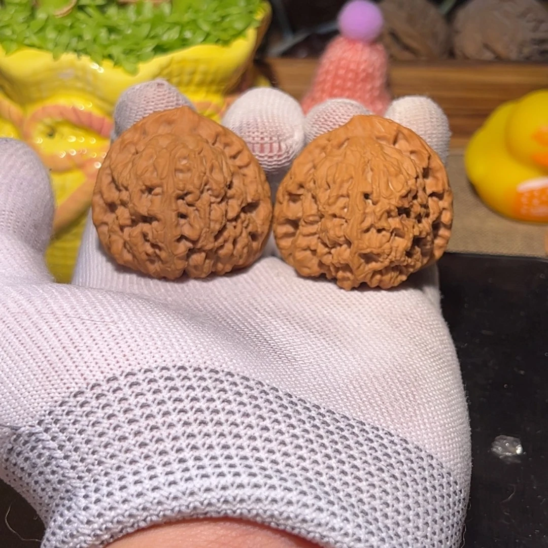 吊坠文玩核桃43对歪三角