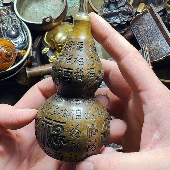 铜器摆件收收藏藏