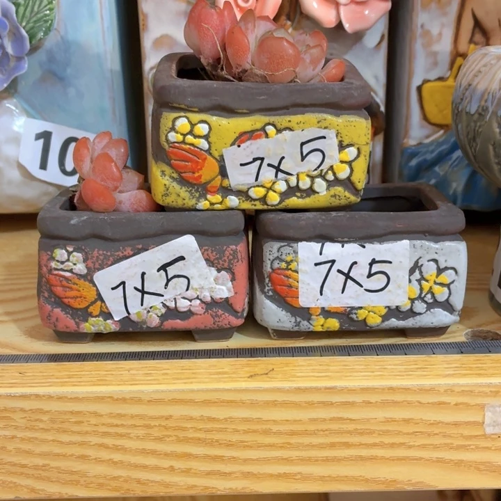 多肉花盆满15包邮