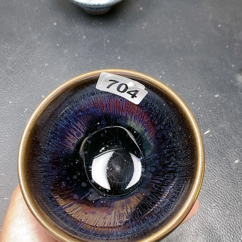 【闪购商品】茶盏真原矿手工建盏主人杯