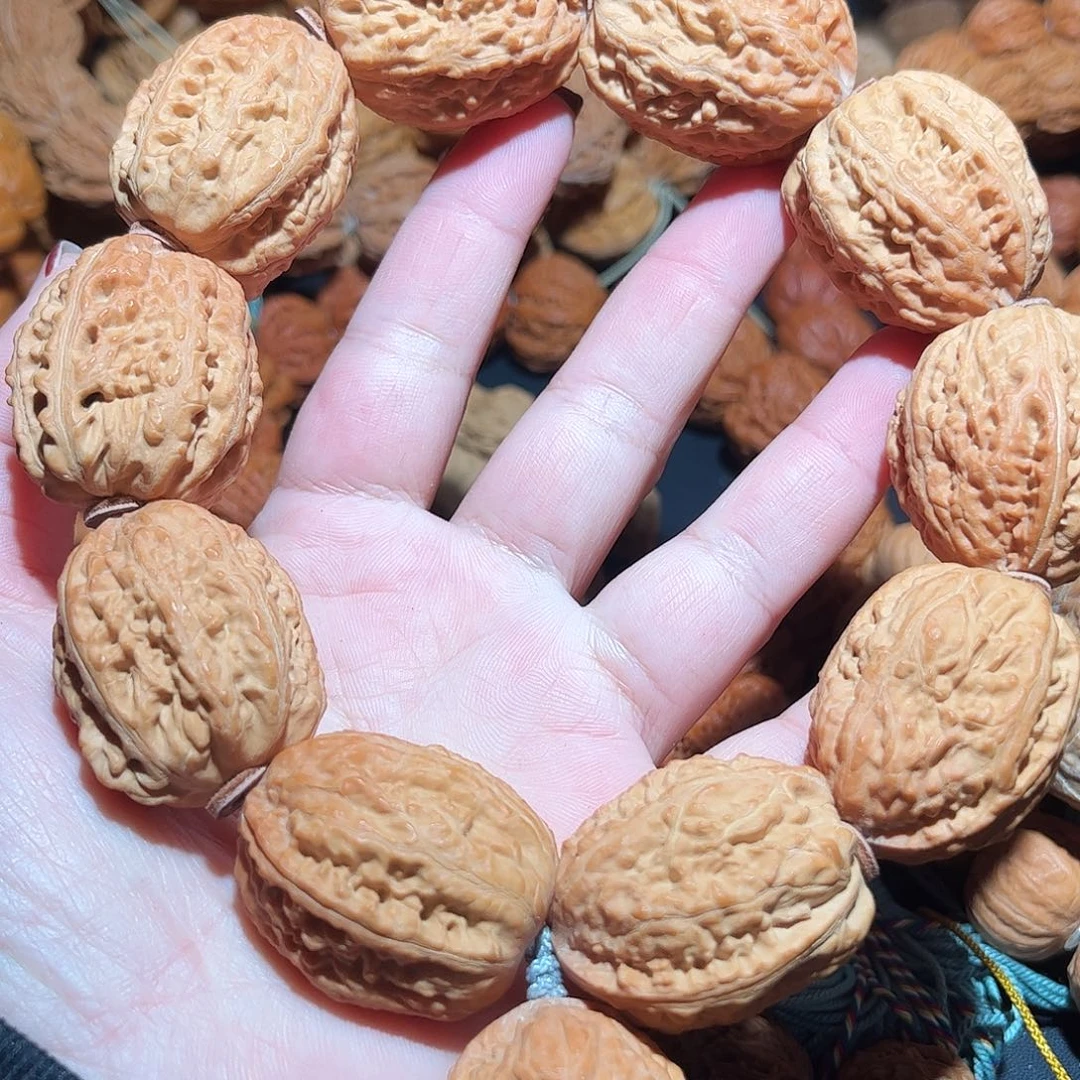 手串文玩核桃粗筋火焰