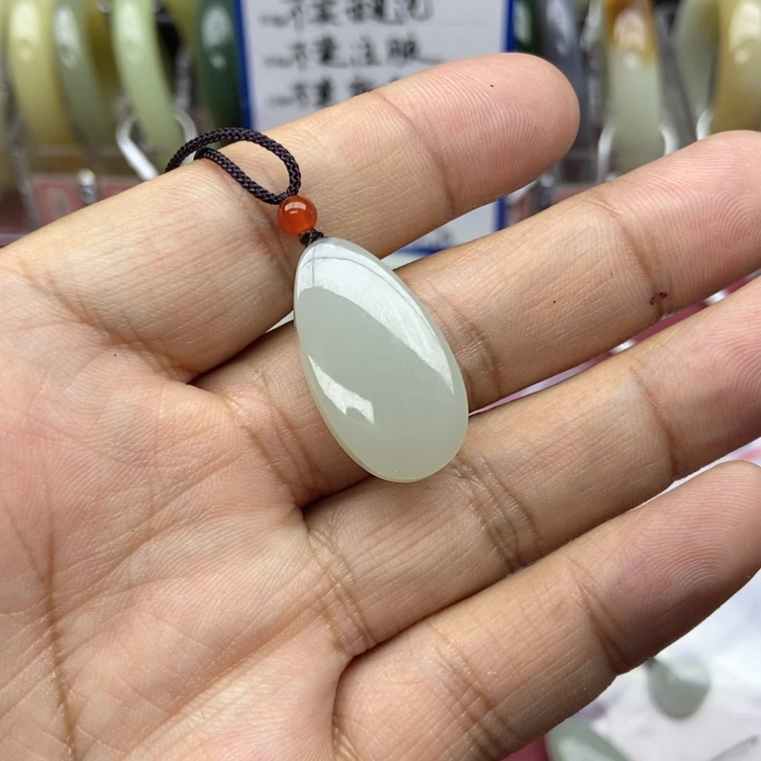 和田玉吊坠(不含链)未镶嵌甜****t