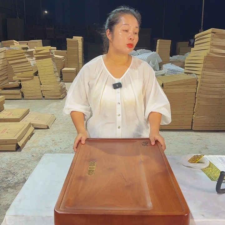 花梨木茶盘72*42尺寸