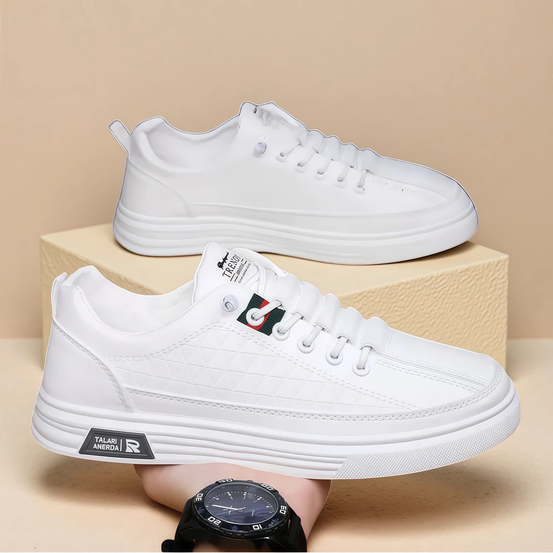 珊瑚港休闲板鞋厚板鞋韩版秋季男士防臭男士板鞋时尚潮流鞋子透气