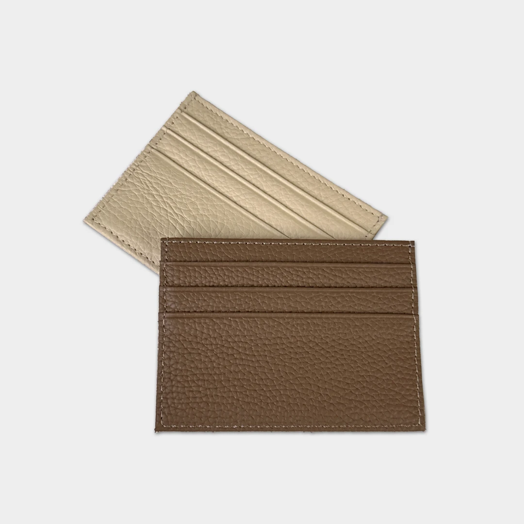 精致纯色系卡片夹简约头层牛皮小卡包皮卡包卡片包真皮卡夹#0695