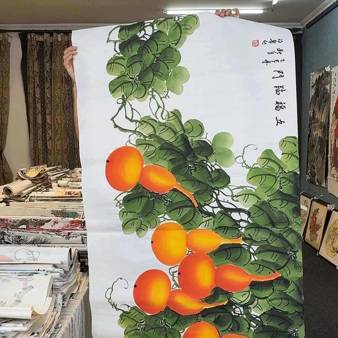 纯手绘的好作品品