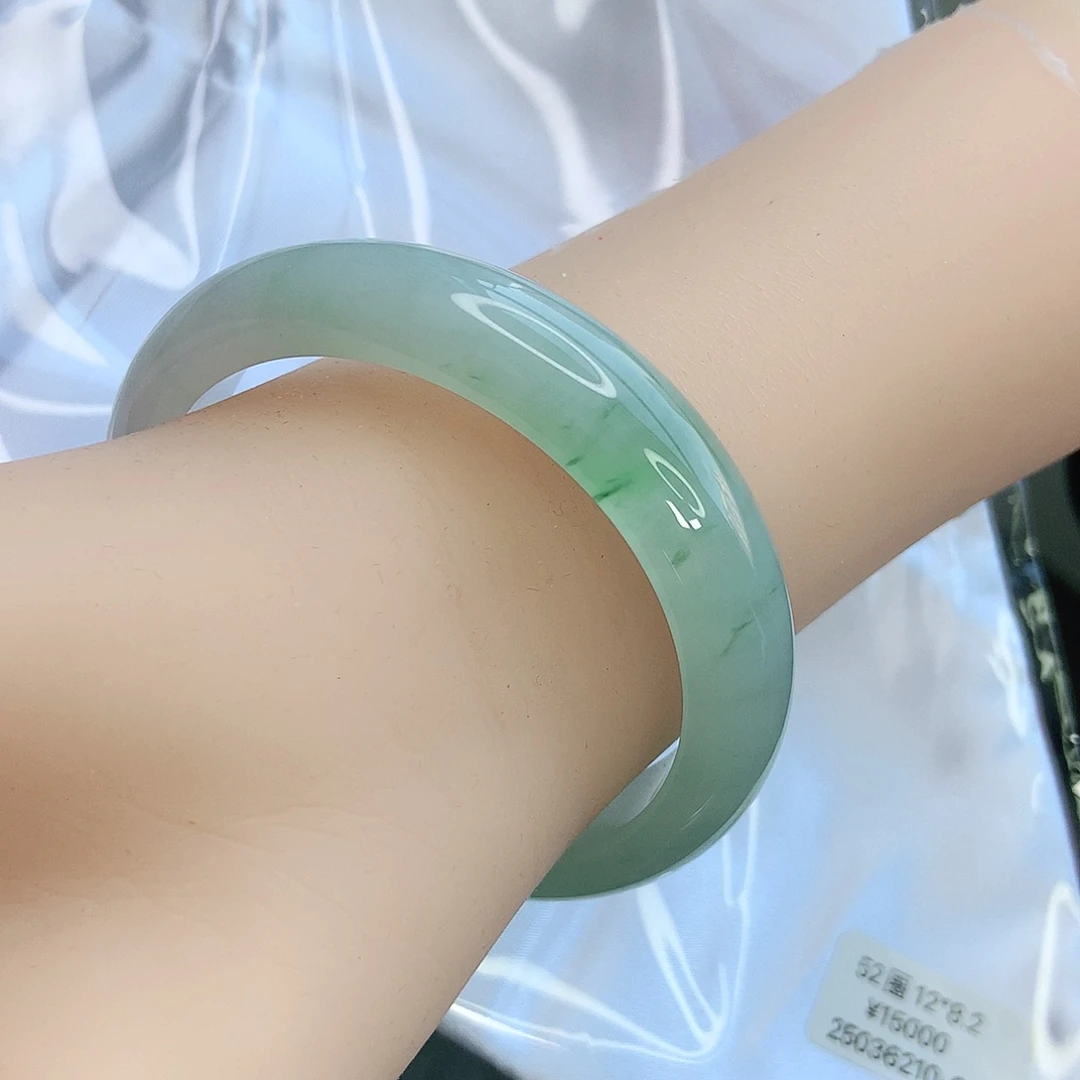 未镶嵌手镯翡翠52➕圈