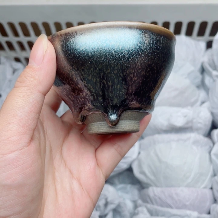 茶盏建窑建盏主人杯
