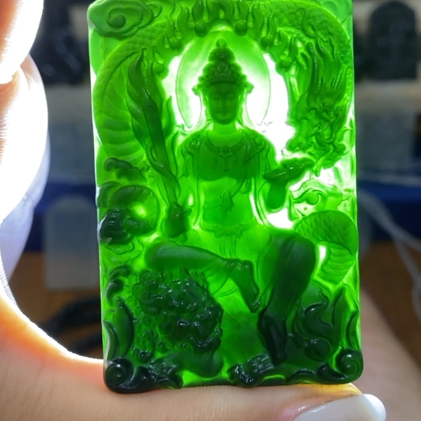 【闪购商品】蛇纹石玉未镶嵌颈饰