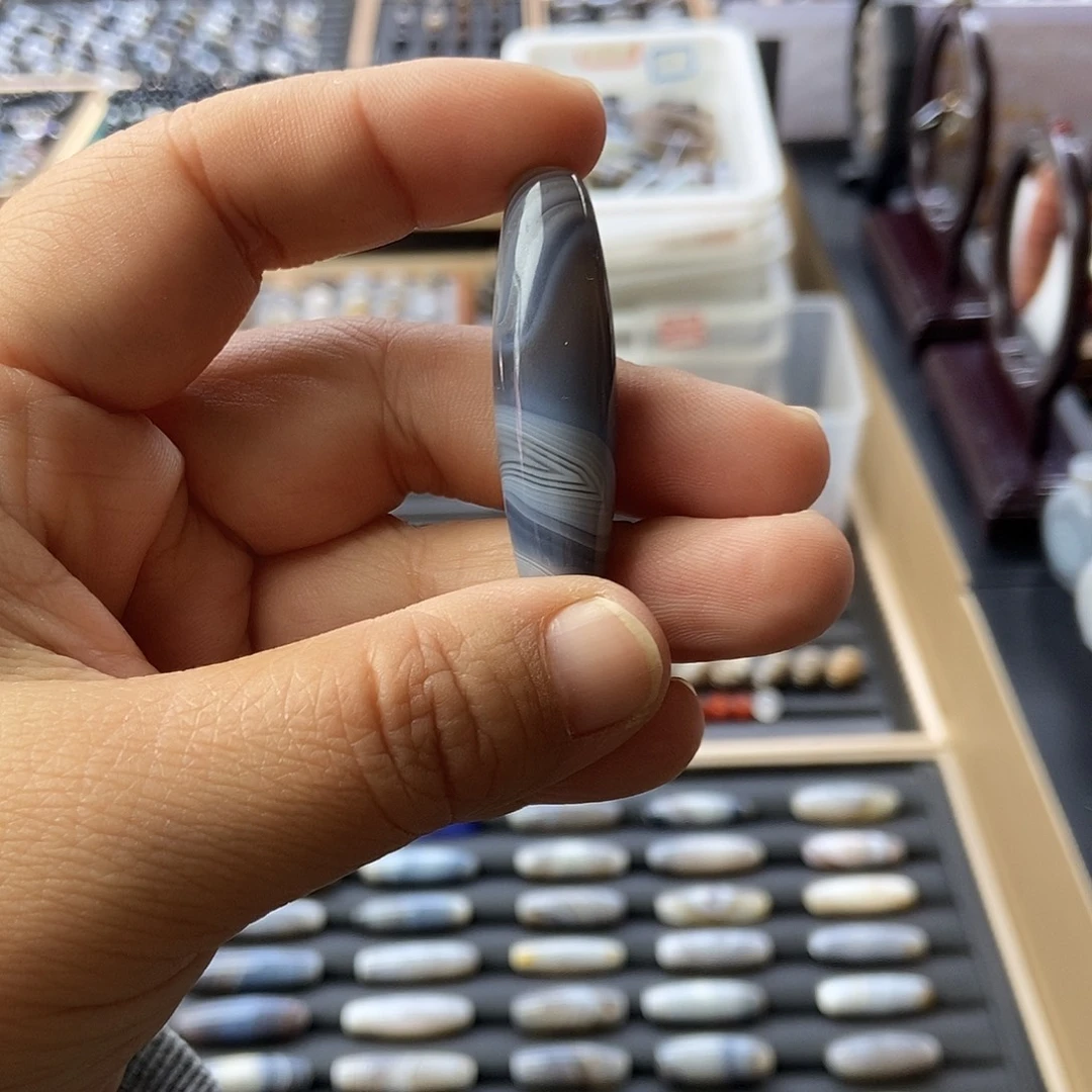 玛瑙/玉髓合金颈饰