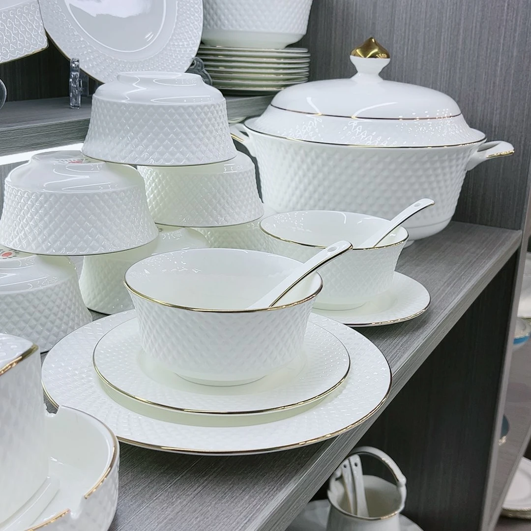 圆****乐景德镇钻雅陶瓷餐具