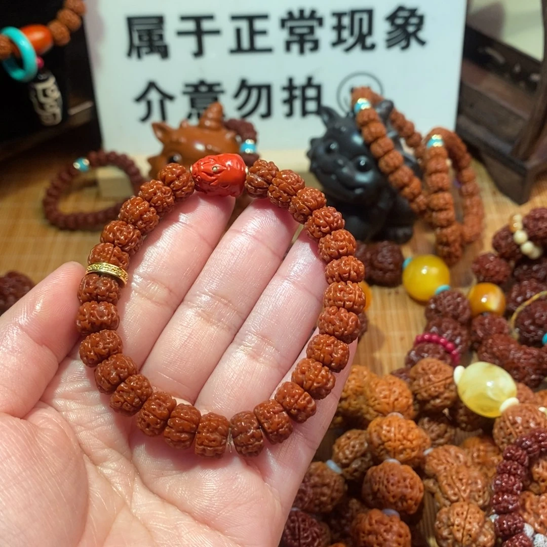 金刚菩提手串和***吧10老树王单圈配饰