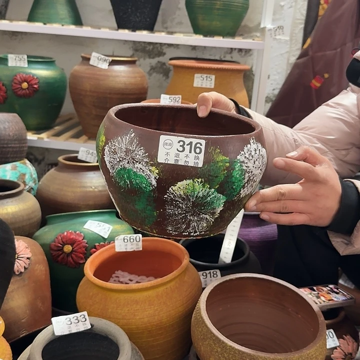 彩绘316高度13口径20