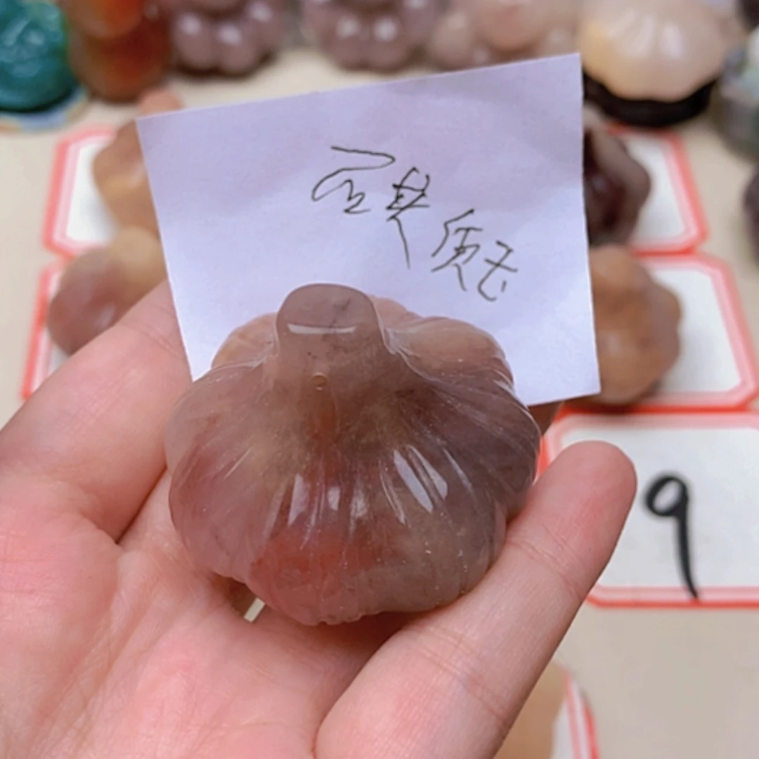 【闪购商品】未镶嵌玛瑙/玉髓珠宝半成品麻***辣