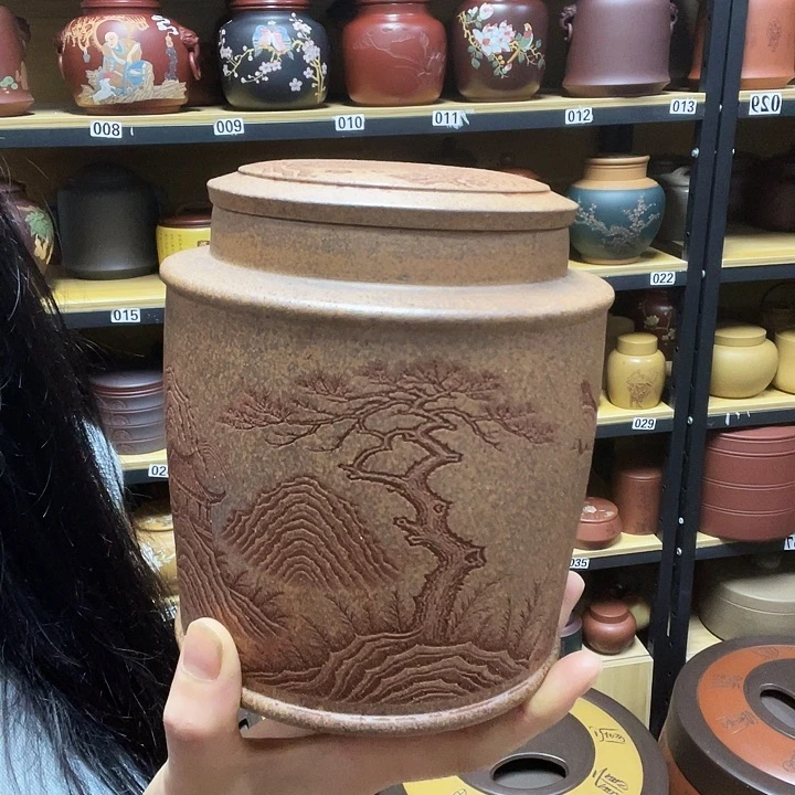 紫砂茶叶罐紫砂茶叶罐