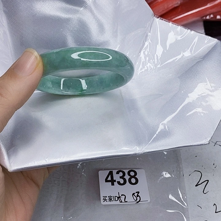 翡翠未镶嵌手镯一图一物实物为准
