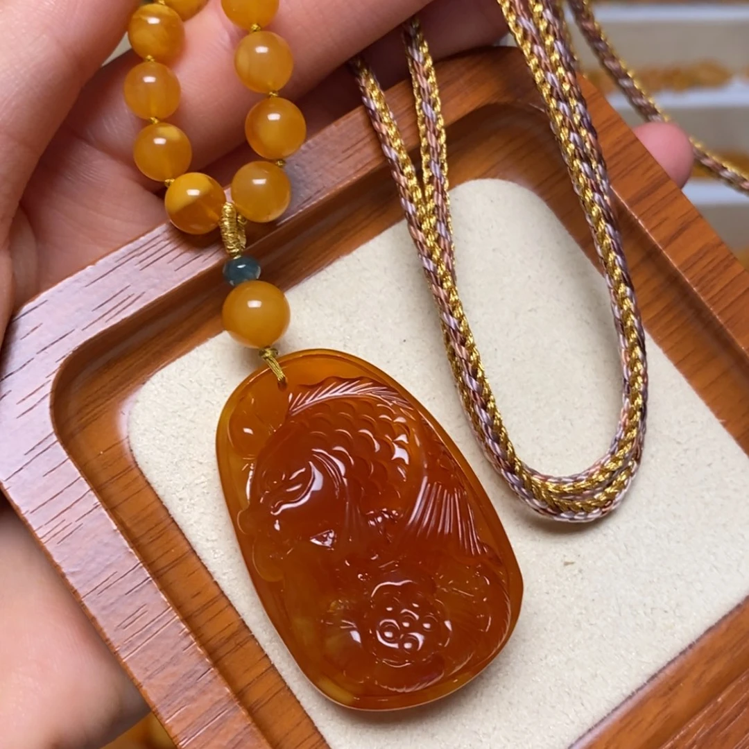 【闪购商品】未镶嵌颈饰蜜蜡项链