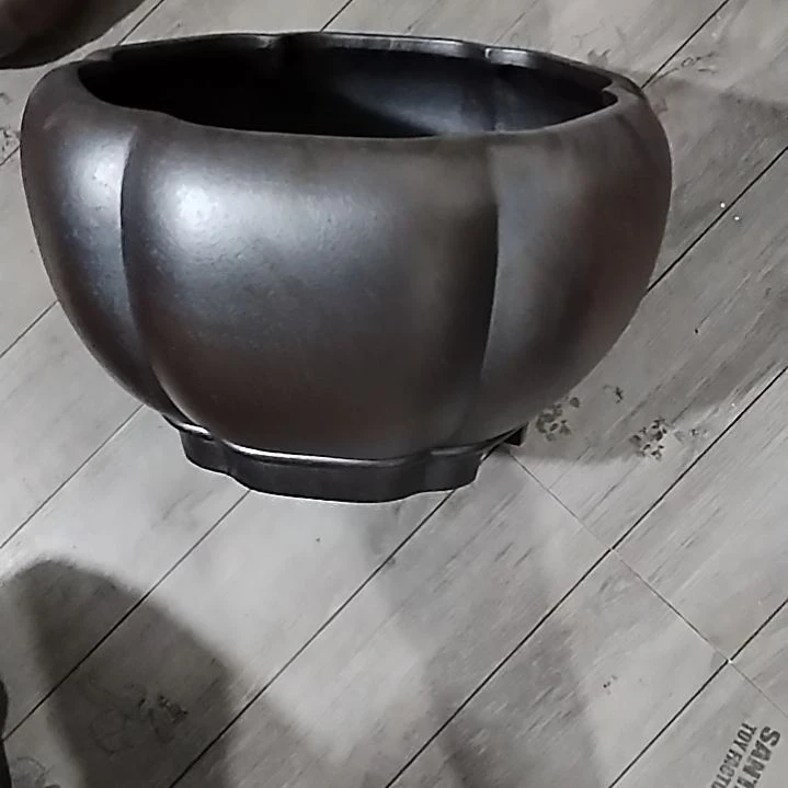 原**服宜兴原矿紫砂花盆