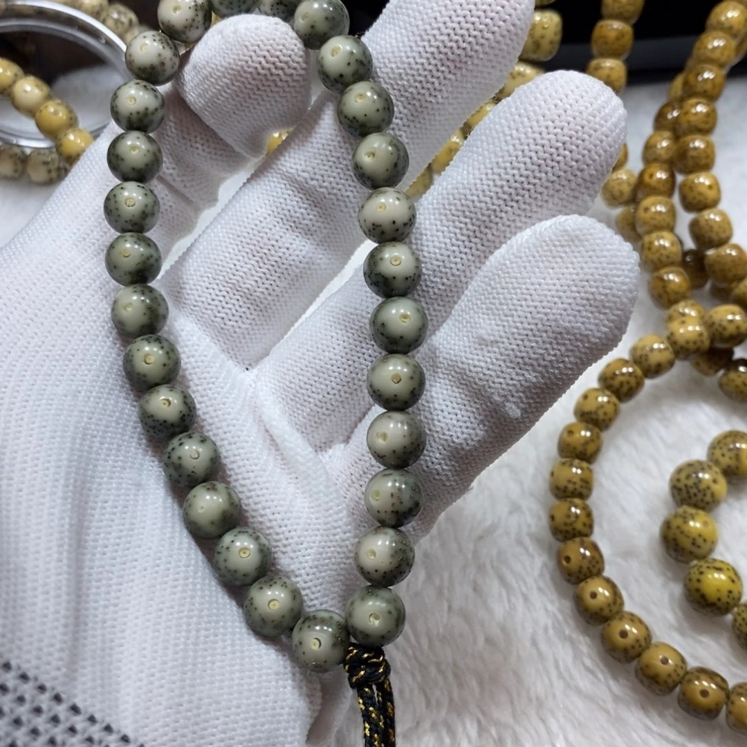 星月菩提手串绿冰8圆