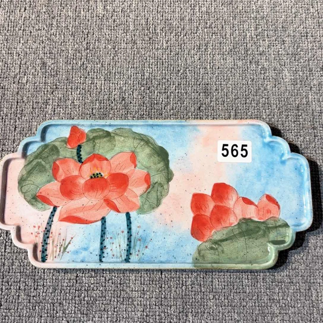 景德镇手绘高温釉下彩陶瓷茶具