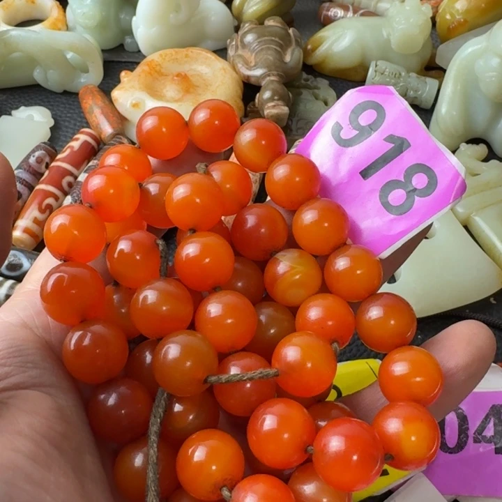 五***爷未镶嵌颈饰玛瑙/玉髓