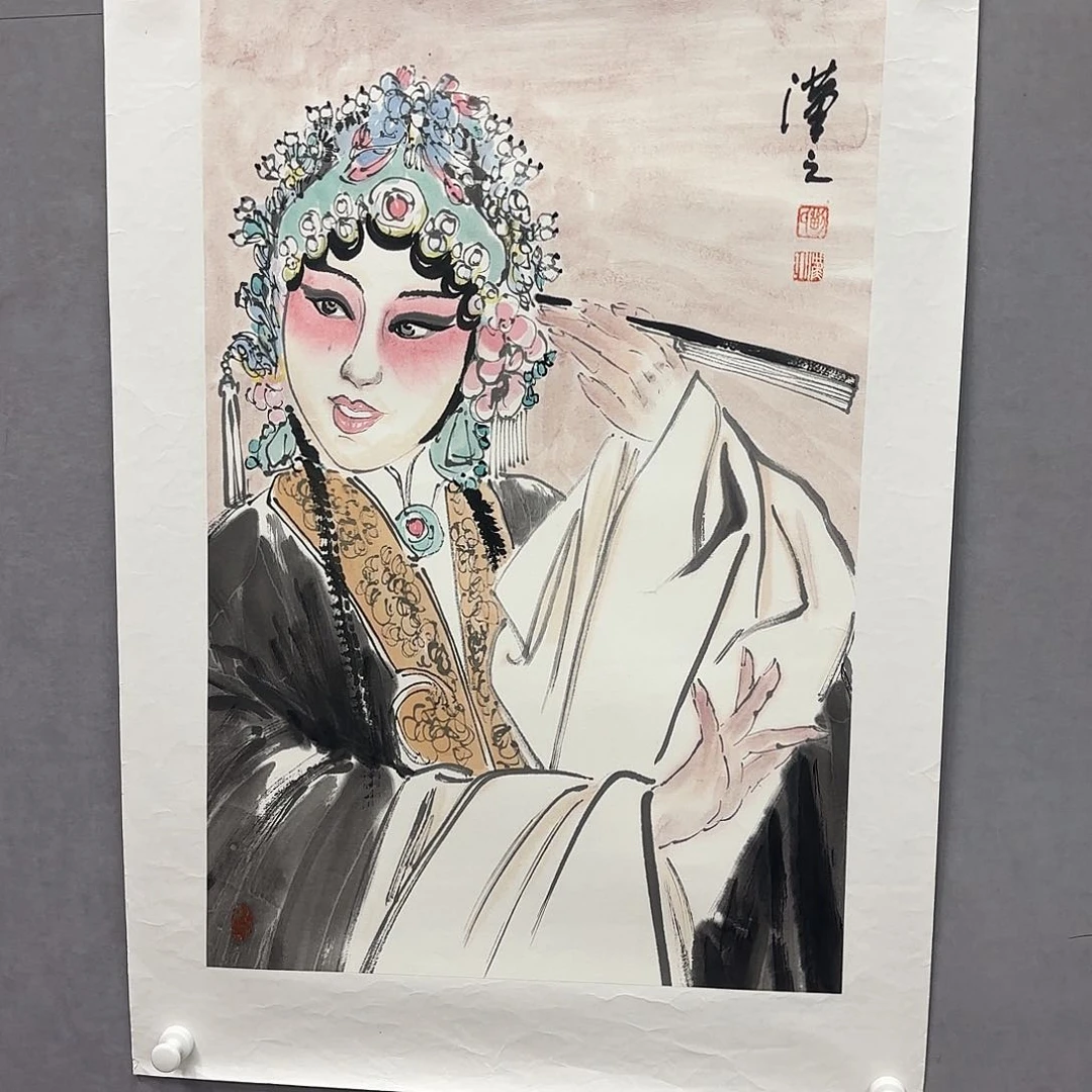国画亲笔手绘原创