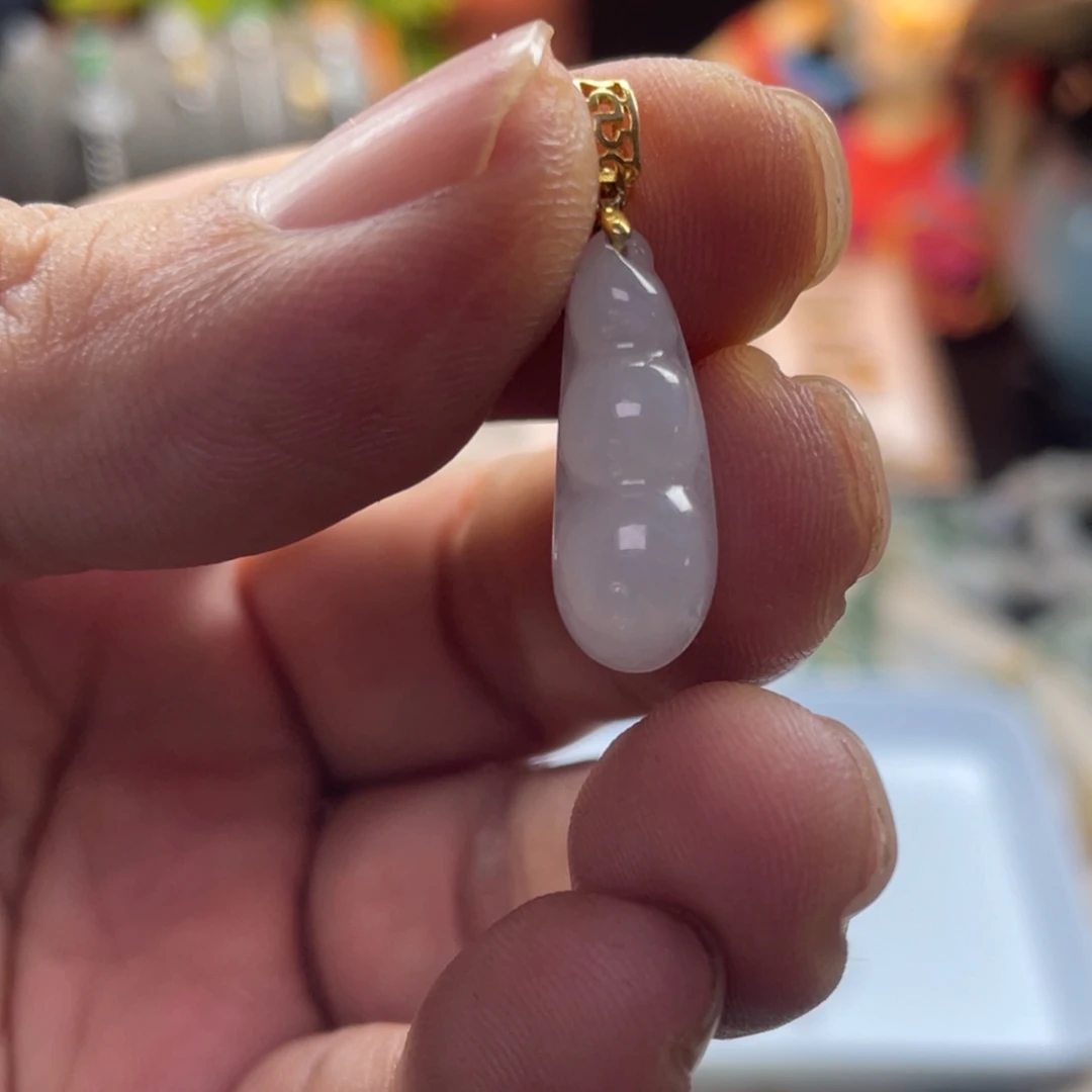 翡翠银S925镶嵌颈饰