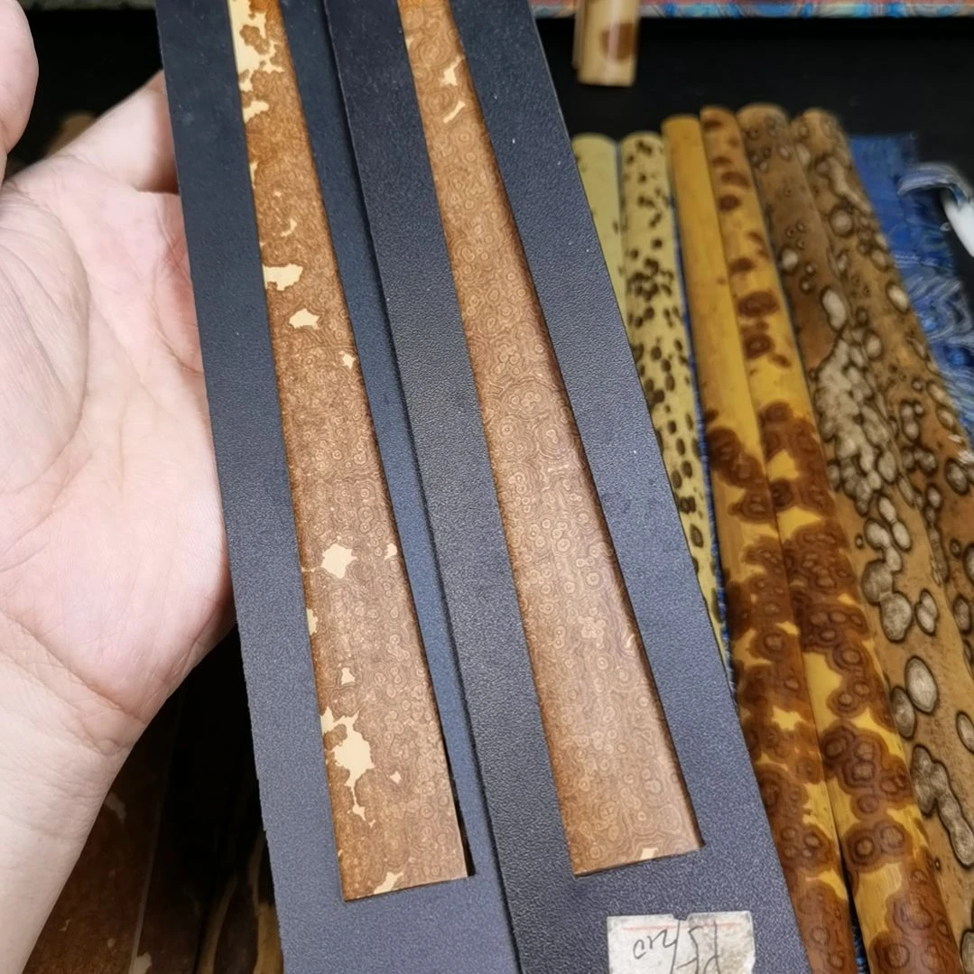 扇子大红袍绿春精品扇料