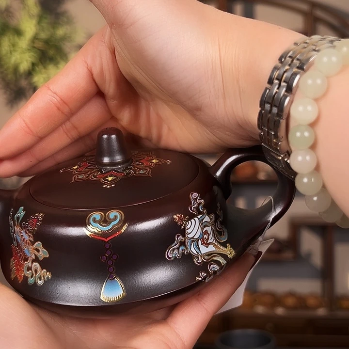 紫砂茶壶宜兴紫光堂