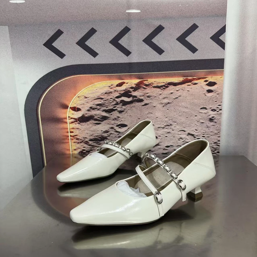 129-9夏款上新2025夏季新品时尚百搭小香风女鞋