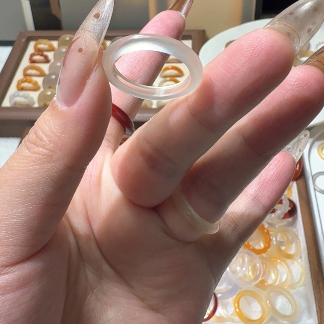 合金戒指玛瑙/玉髓244港 16