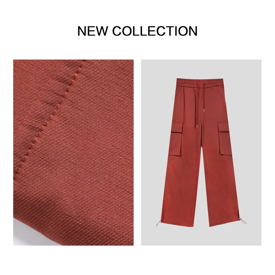 【龙哥专属】K3F33005B 春季新品女士宽松工装裤