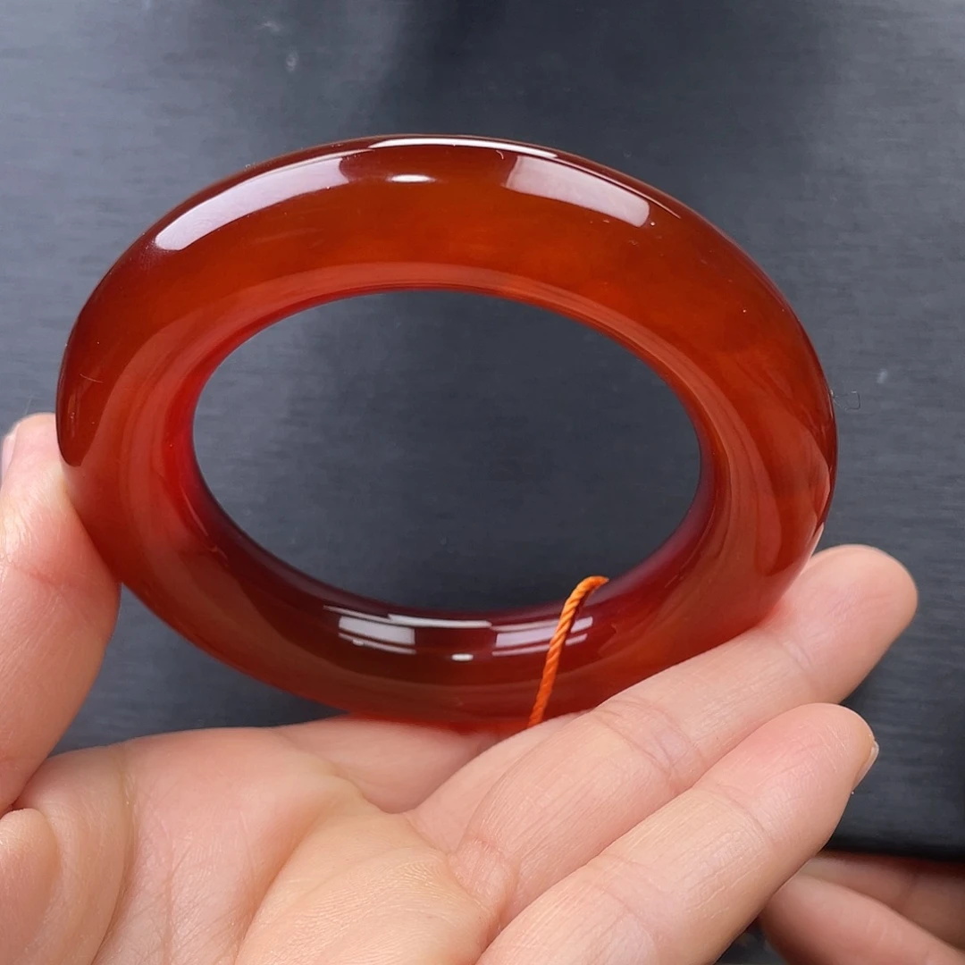 玛瑙/玉髓未镶嵌手镯55圈口