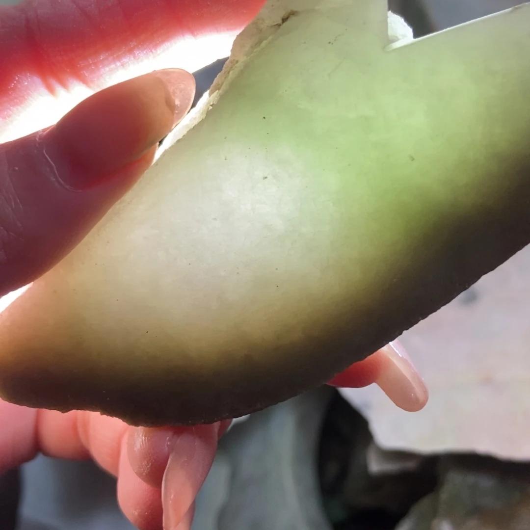 翡翠未镶嵌挂件天然翡翠