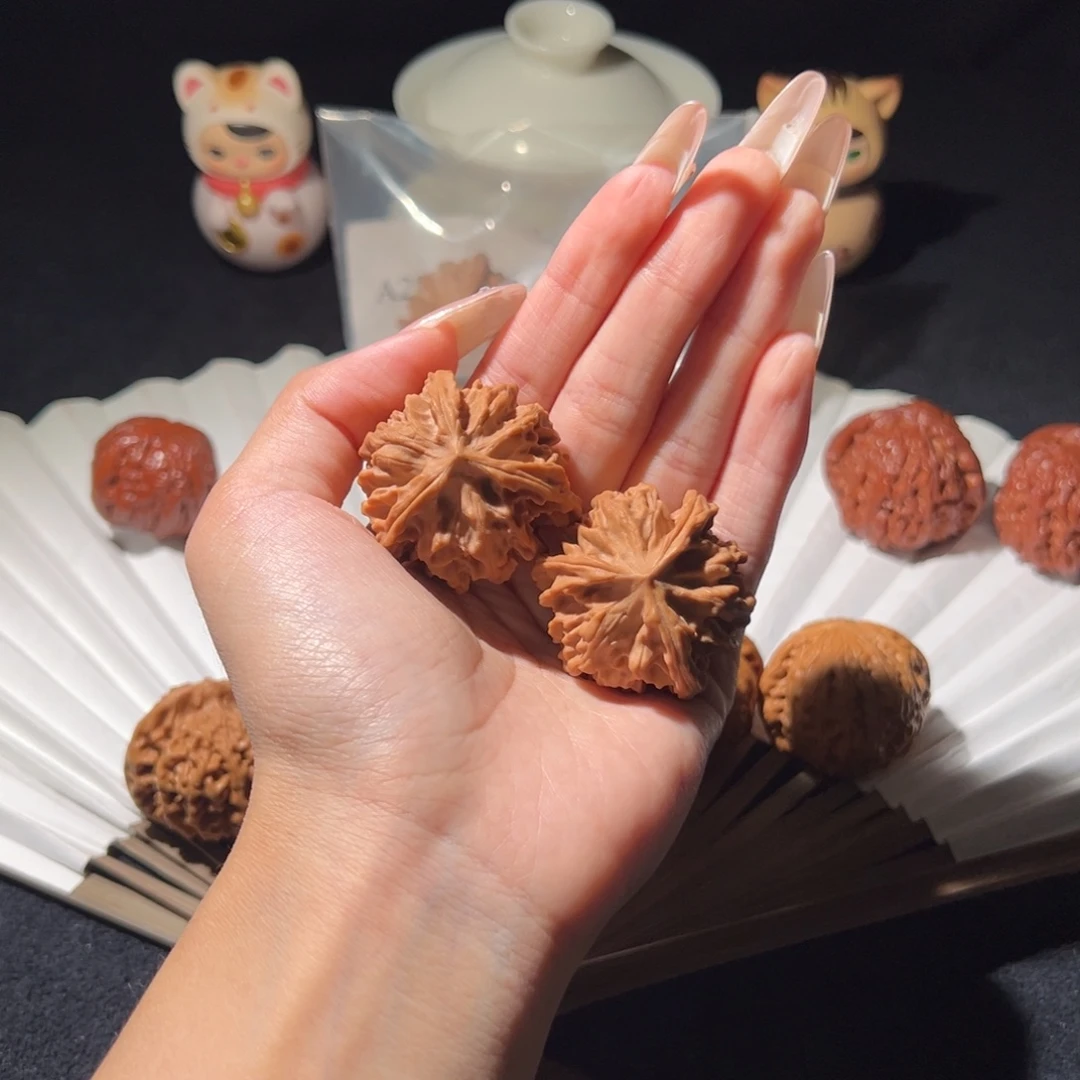吊坠文玩核桃38岐山三棱