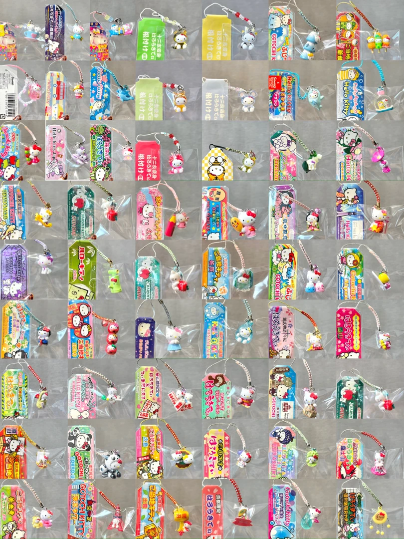 hellokitty地域限定 吊牌 挂件 钥匙扣 毛绒公仔