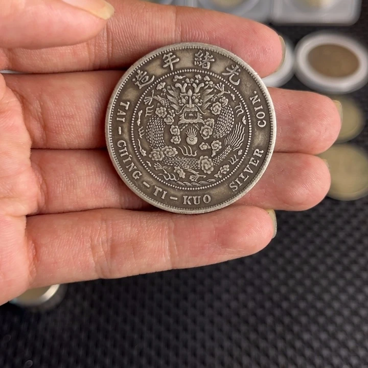 金属大头龙洋船洋工艺品