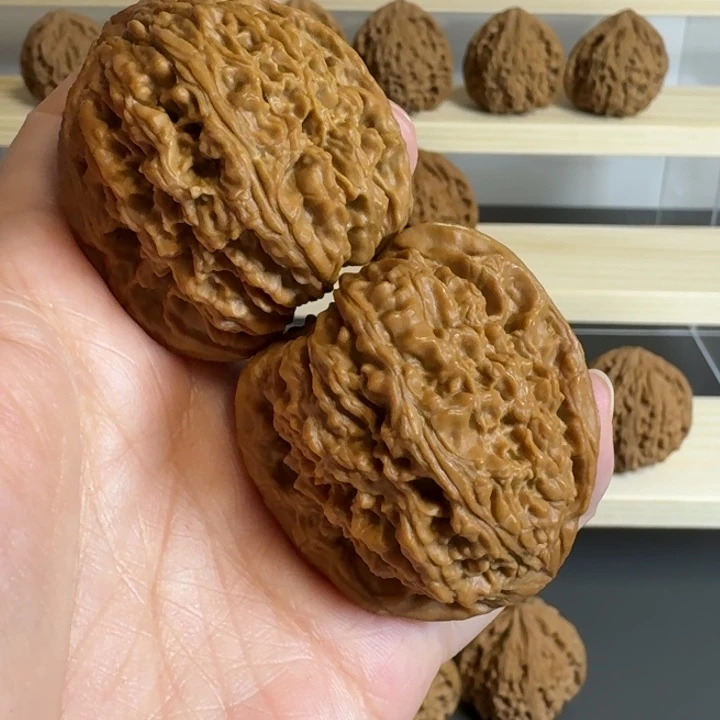 ****3吊坠文玩核桃40浅橘皮