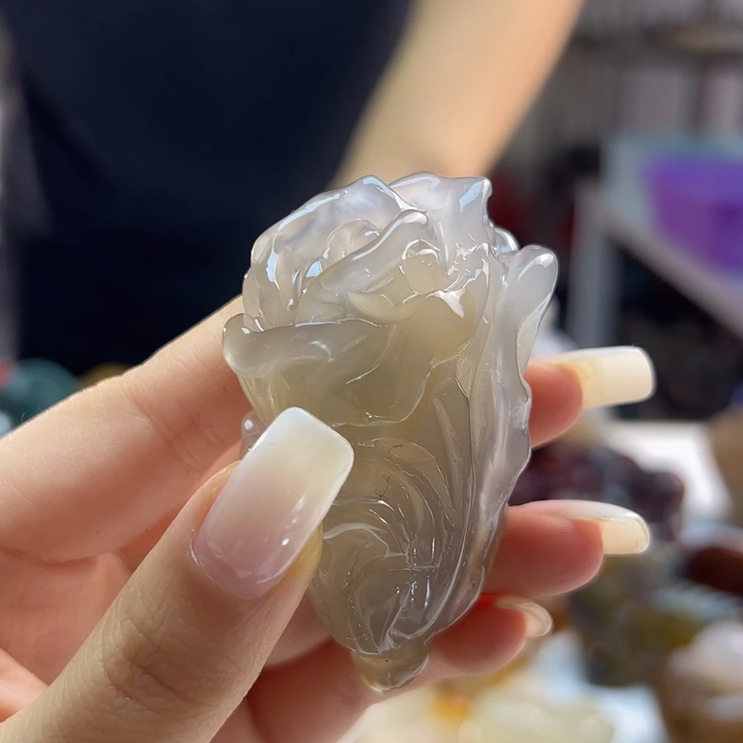 玛瑙/玉髓未镶嵌吊坠(不含链)